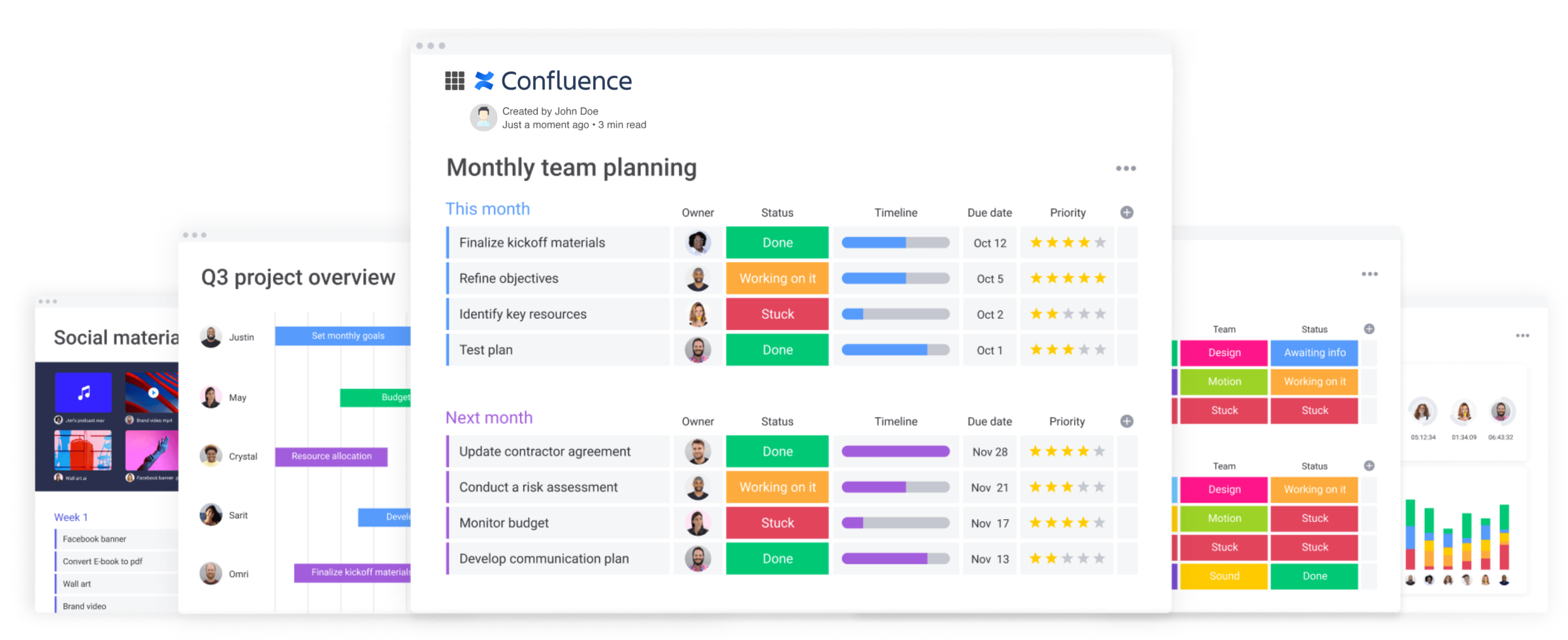 monday.com for Confluence