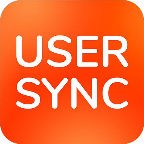 USER SYNC logo