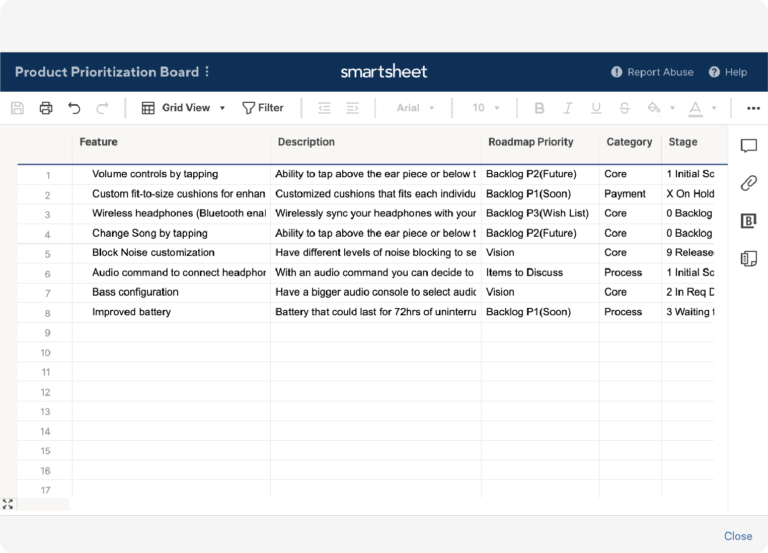 Navigate views - Kanban