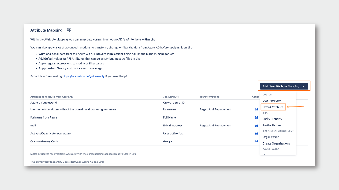 creating a new attribute for customer login that will apply to JSM portal customers