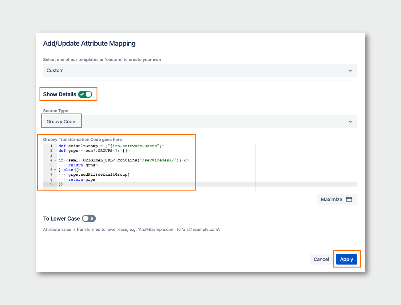 jsm portal customers are excluded with groovy code