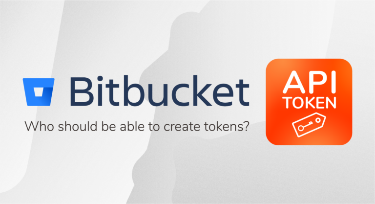 Why API Token Authentication should replace Bitbucket personal tokens