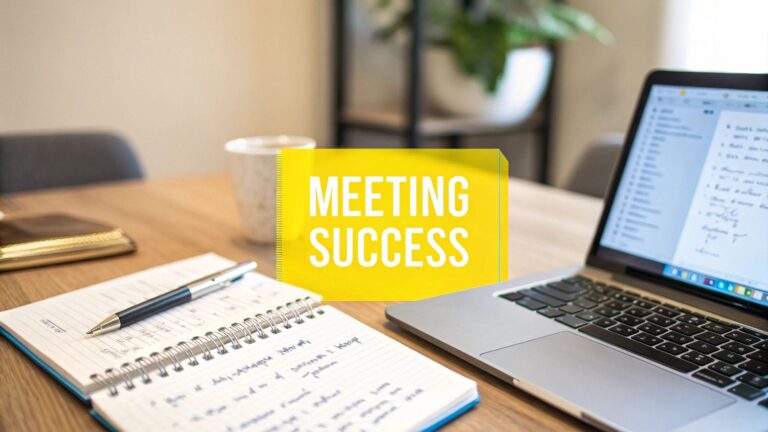 Meeting Notes and Action Items: Your Complete Success Guide
