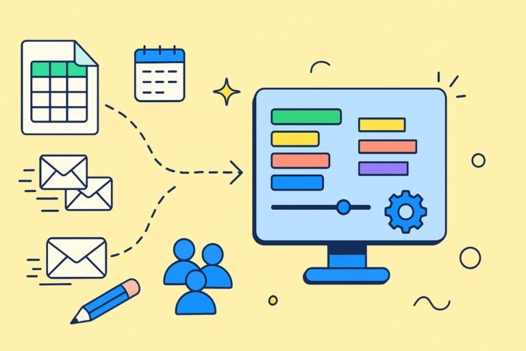 Master Project Progress Tracking with Custom Dashboards