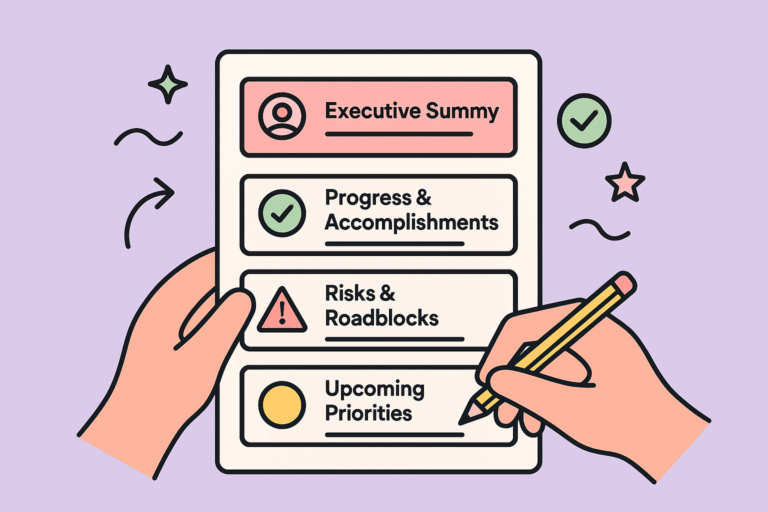 Master Your Weekly Project Status Update Template