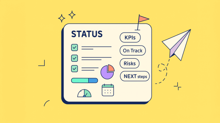 Mastering the Project Status Report